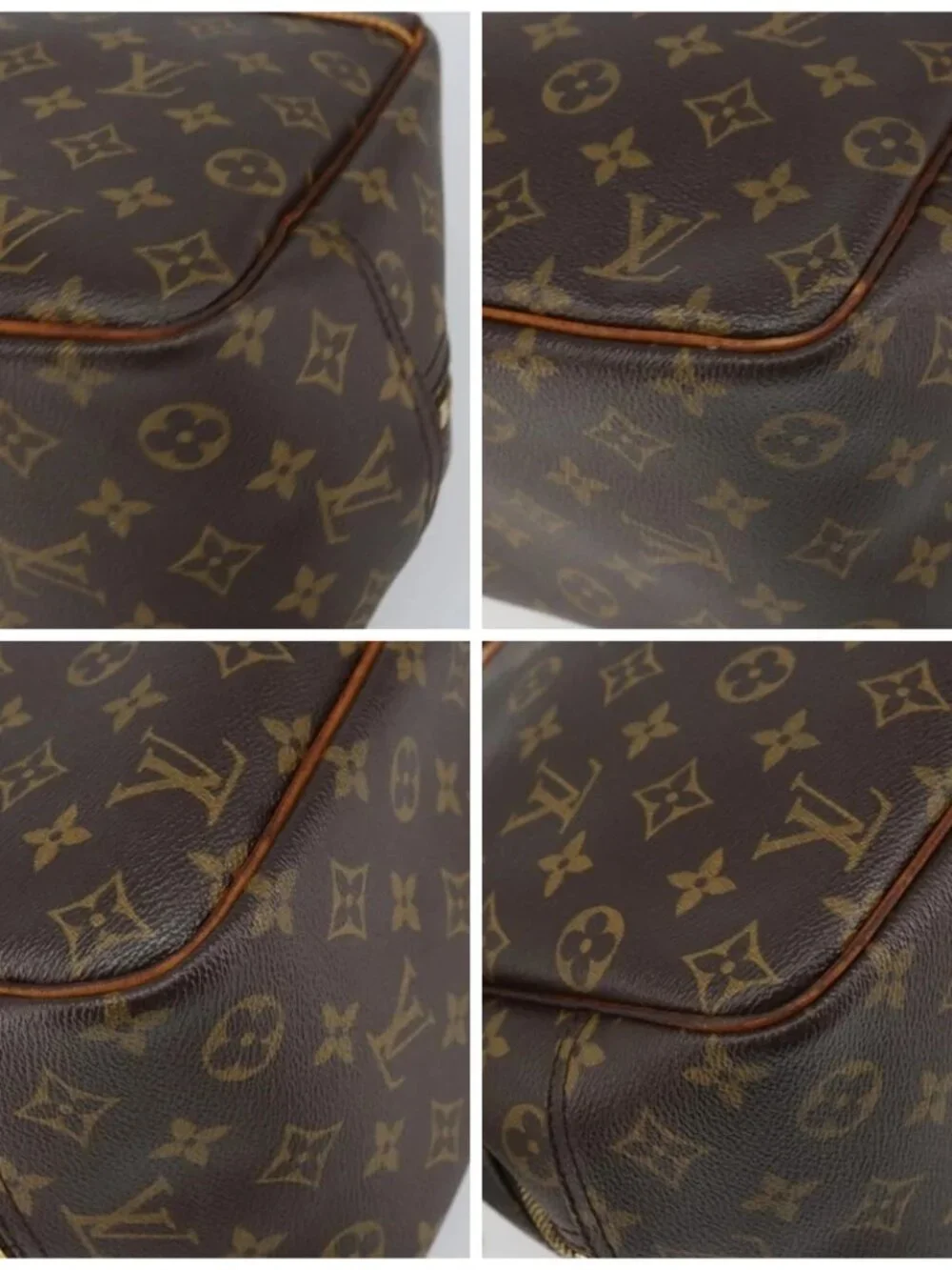 LOUIS VUITTON Monogram Deauville Hand Bag